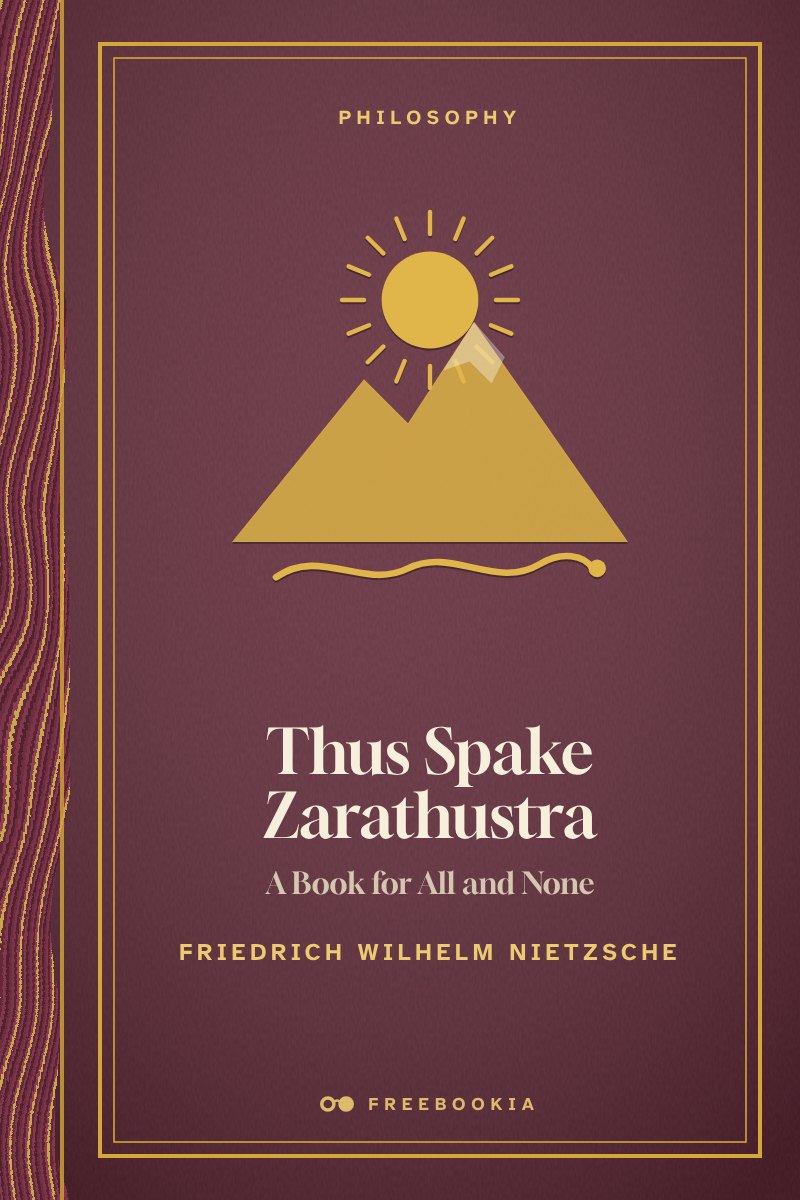 Cover of Thus Spake Zarathustra: A Book for All and None