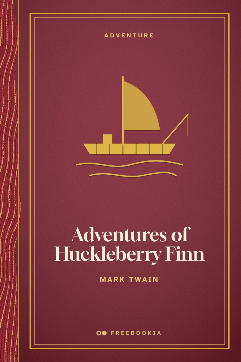 Cover of Adventures of Huckleberry Finn