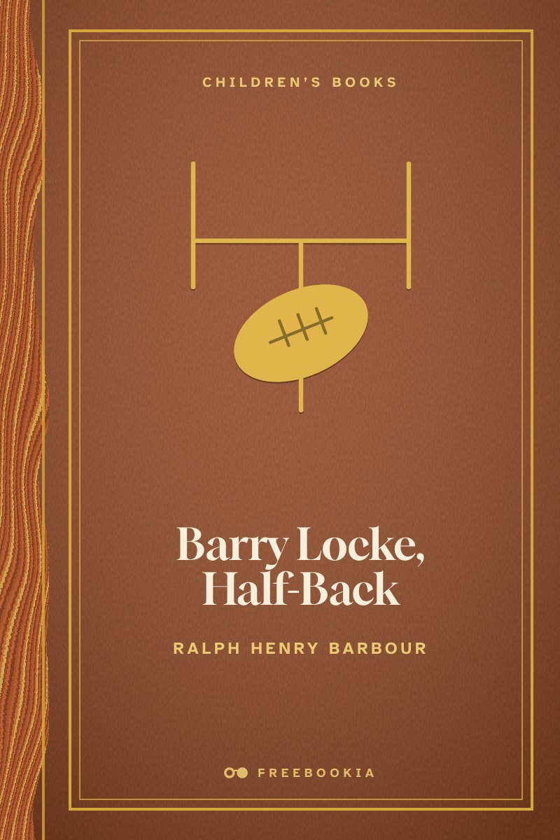 Cover of Barry Locke, half-back